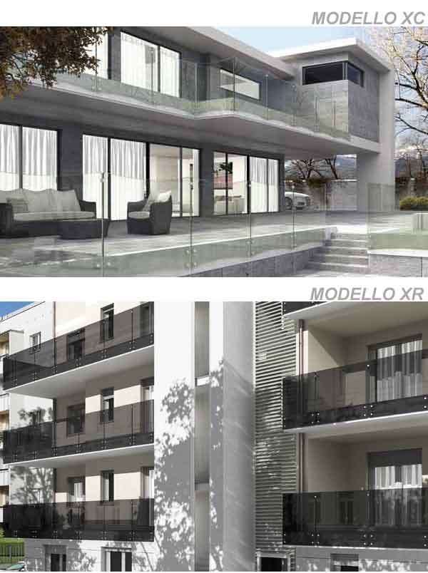 the railings transparent that stand out